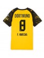 Borussia Dortmund Felix Nmecha #8 Replika Hemmakläder Dam 2025-26 Kortärmad